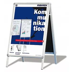 Notice Board Indoor Franken BSA1 Silver