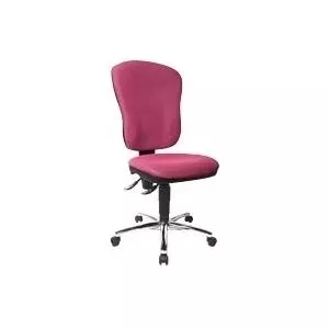Biroja krēsls Topstar Steel Point 80 modelis 8189 BB1 — rozā apdare, ar regulējamām iespējām