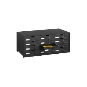 Drawer box Paperflow EO9H4441.01 — A4 size, 12 drawers, modular storage for documents