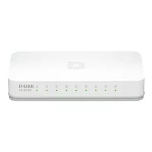 D-Link GO-SW-8E/E tīkla pārslēgs Nepārvaldīts Fast Ethernet (10/100) Balts