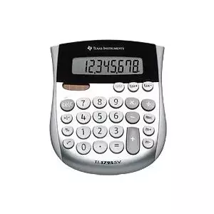 Texas Instruments TI-1795 SV калькулятор Карман Дисплей Черный, Серебристый