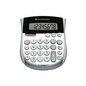 Texas Instruments TI-1795 SV kalkulators Kabata Displeja kalkulators Melns, Sudrabs