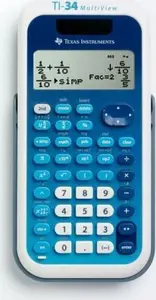 Pocket Scientific Calculator Texas Instruments TI-34 MultiView