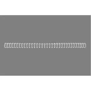 Binding Wires GBC WireBind 3:1 No4 6mm A4 White