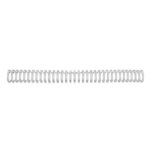 Провода для переплета GBC WireBind 3:1 No7 11mm A4 Silver Photo 7