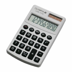 Olympia LCD 1110 calculator Pocket Basic White