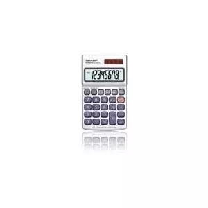 Sharp EL-240SA calculator Pocket Basic Silver