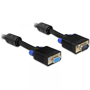 VGA Cable DeLOCK 1m VGA (D-Sub) Black