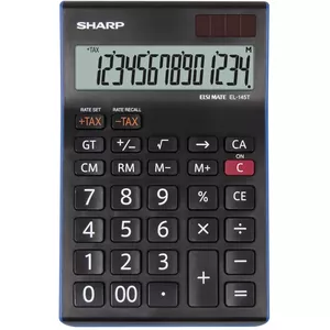 Sharp EL-145T калькулятор Настольный Финансовый Черный