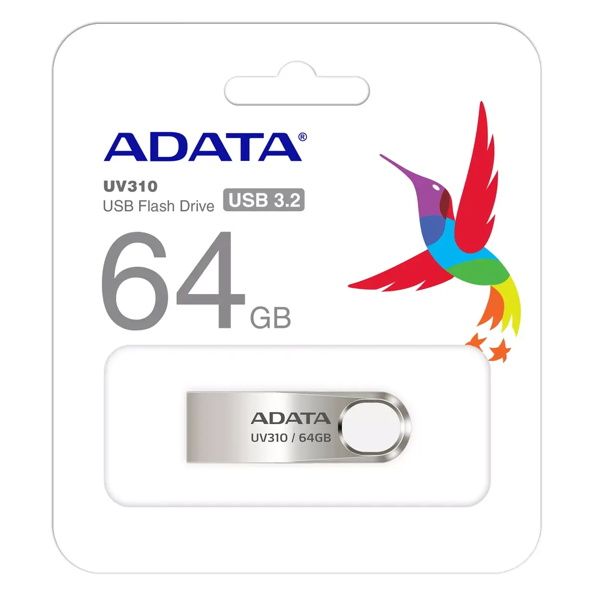 USB flash drive ADATA 64 GB AUV210-64G-RGD Photo 5
