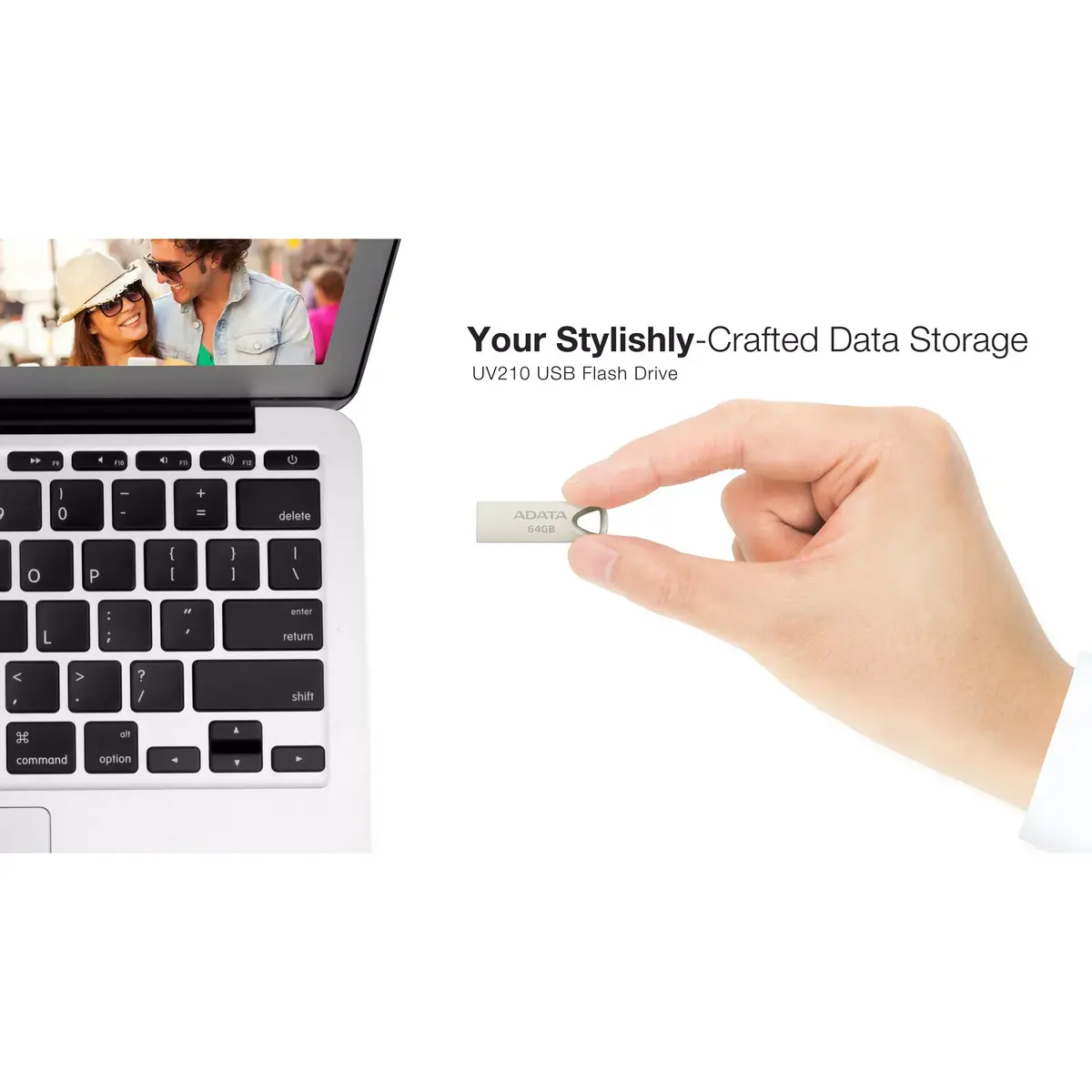 USB flash drive ADATA 64 GB AUV210-64G-RGD Photo 7