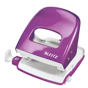 Hole Punch Leitz NeXXt WOW 30 sheets Purple