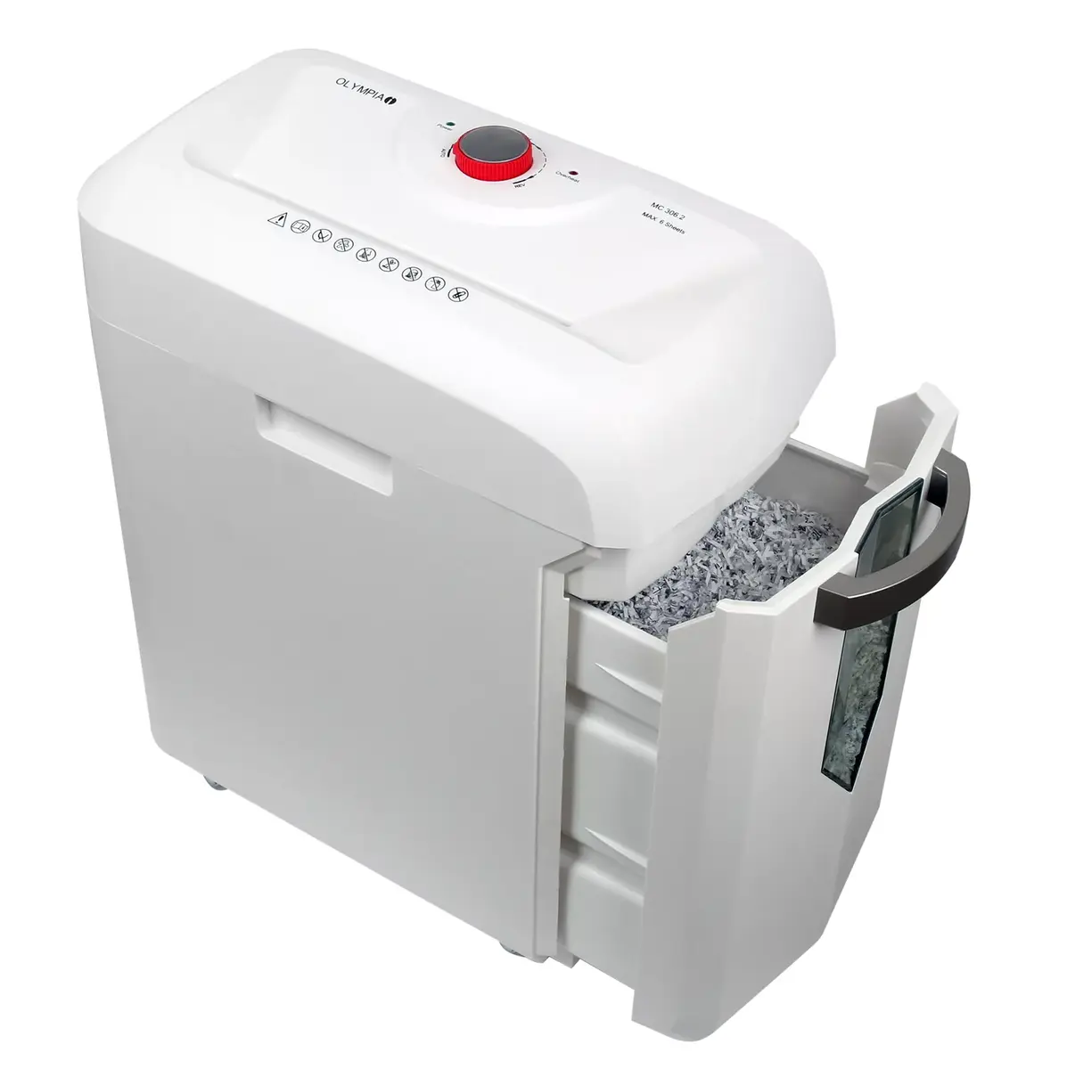 Olympia MC 306.2 шредер для бумаги — микрорез P5 Photo 4