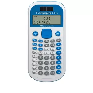 Texas Instruments TI-Primaire Plus calculator Pocket Blue, White