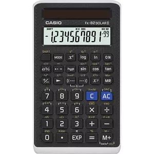 Scientific Calculator Casio FX-82Solar II Pocket Black