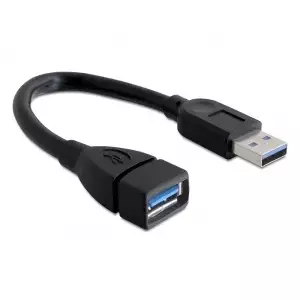 USB Cable DeLOCK 82776 0.15 m Black