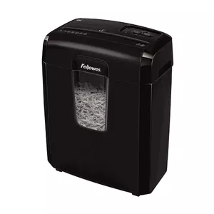 Fellowes 8С papīra smalcinātājs Krusteniskā smalcināšana 22 cm Melns