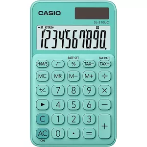 Basic Calculator Casio SL-310UC-GN Pocket Green