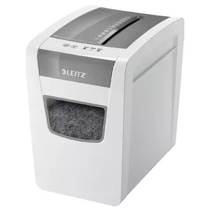 Paper shredder Leitz IQ Slim Office P-4 Cross shredding 22 cm White