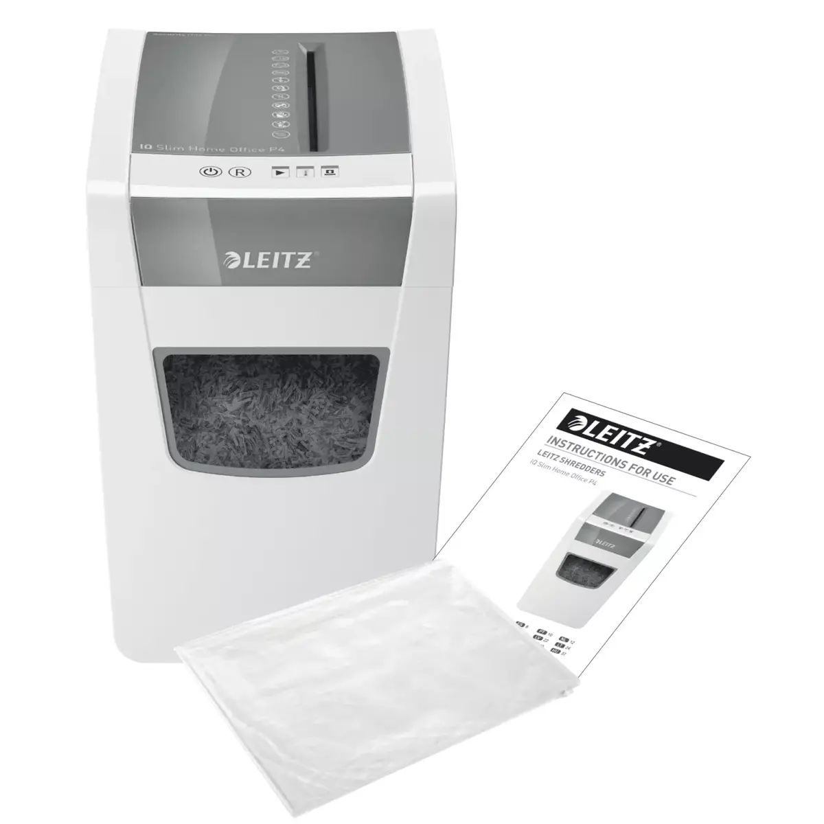 Шредер Leitz IQ Slim Office P-4 Photo 5