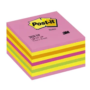 Блокнот для записей 3M Post-It Würfel 2028NP Многоцветный