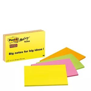 Note Paper Rectangle 3M 6445-4SS