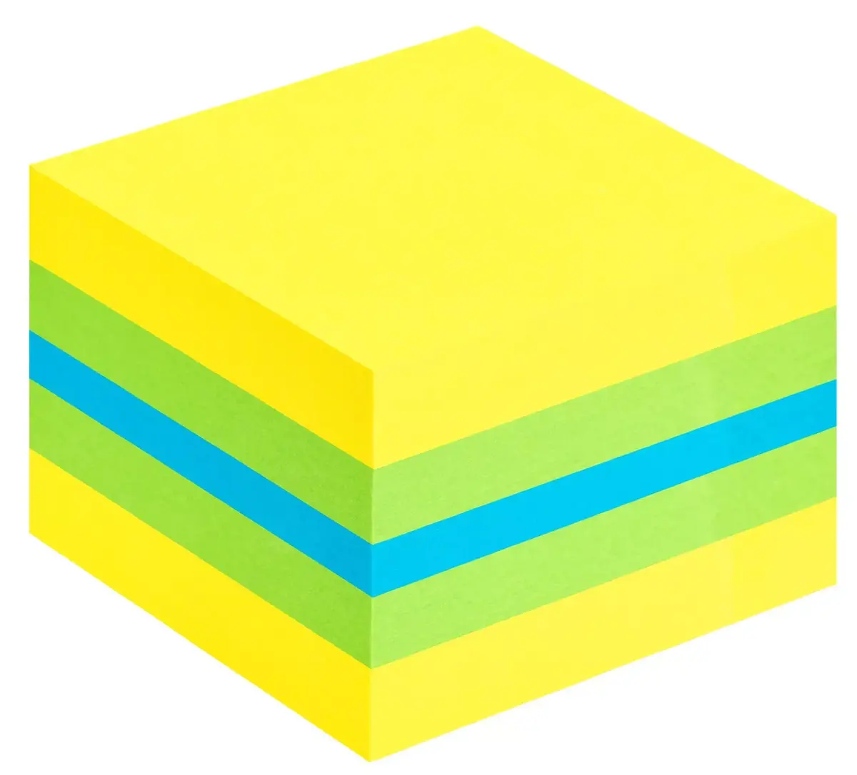 Kvadrātveida piezīmju papīrs 3M Post-it 2051L Photo 3