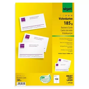 Визитка Sigel DP830