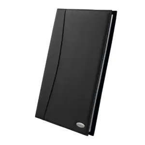 Display Book Rexel Soft Touch Smooth A4 24 Pocket Black