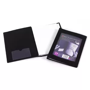 Presentation Display Book Rexel A5 24 Pocket Black