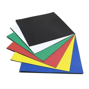 Magnetic Squares Nobo 150x150mm Assorted Colours (6)
