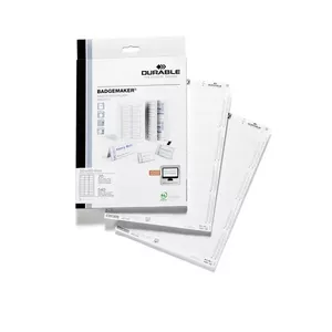 Durable 1451-02 Insert Labels 60x30 mm White 540 Pieces