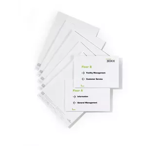 Durable 4855-02 A4 Insert Labels, White