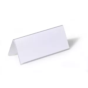Nameplate Durable 805019 Transparent