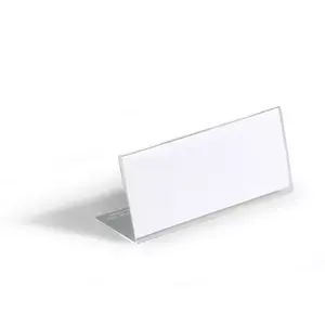 Acrylic Rectangle Nameplate Durable 805419