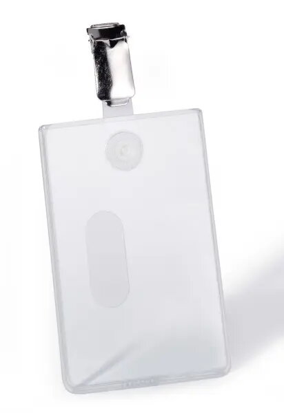 Durable 8612-19 caurspīdīgs PVC identifikācijas kartes
