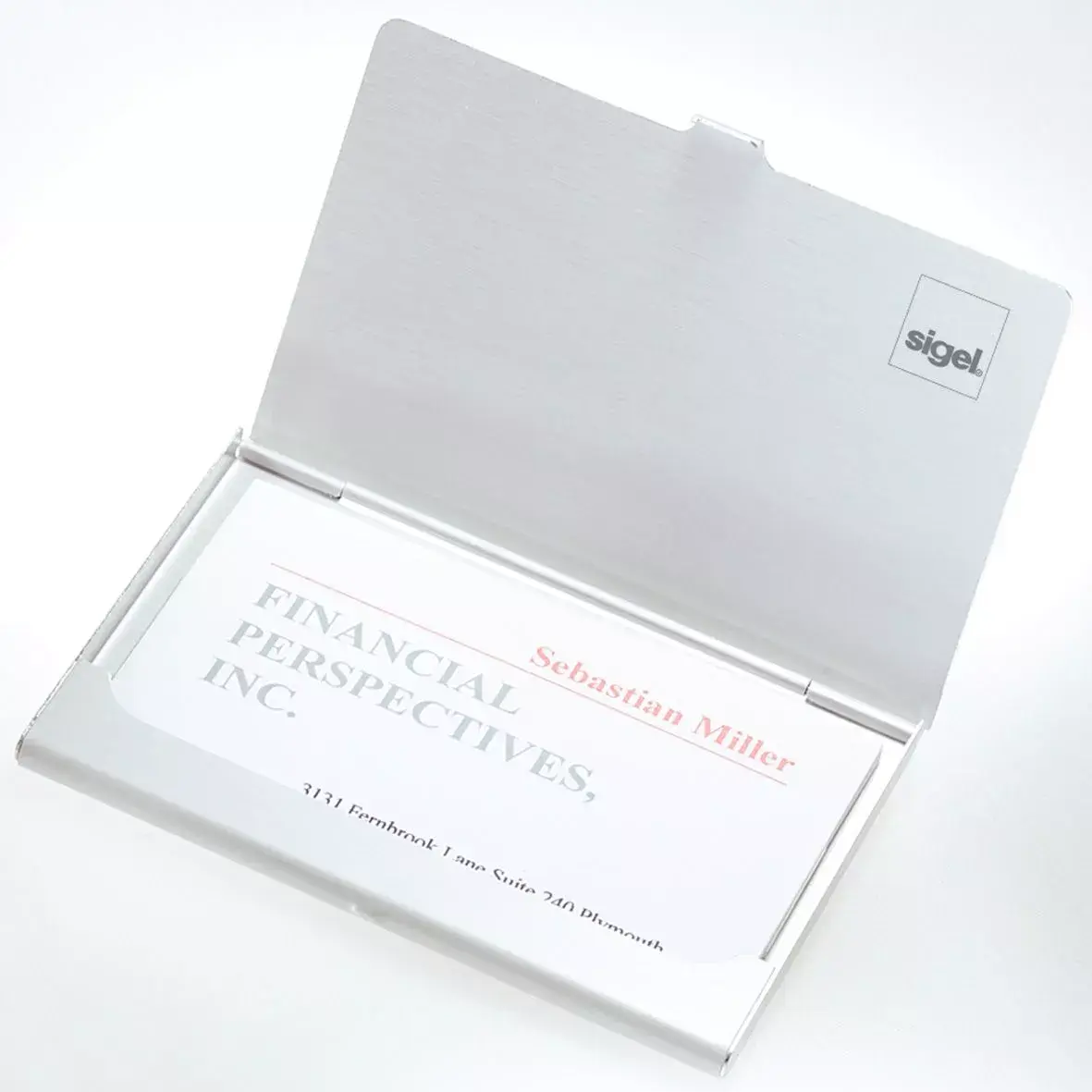 Business Card Holder Sigel VZ135 Photo 2