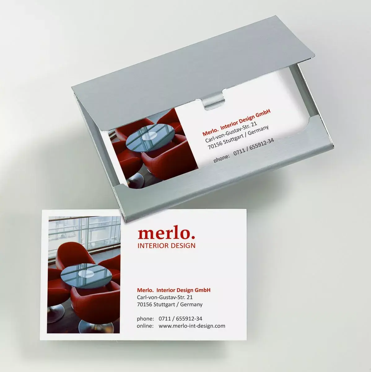 Business Card Holder Sigel VZ135 Photo 3