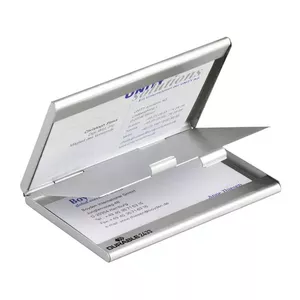 Держатель для визиток Durable 2433-23 Aluminium Silver
