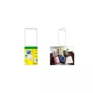 Folding Cards Sigel DP810 — 50 DIN long white office cards