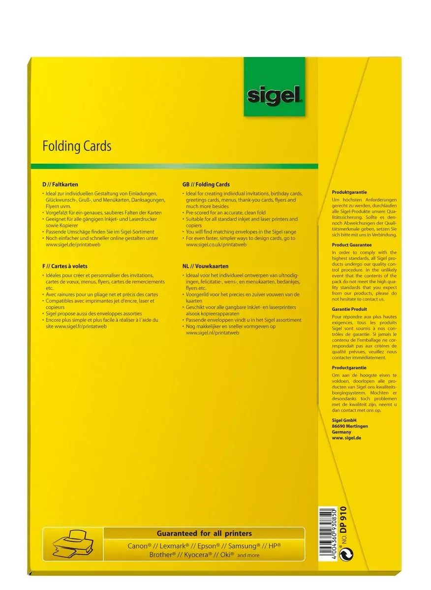 Apsveikuma kartiņa Sigel DP910 Photo 7