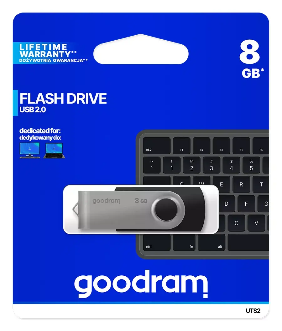 GOODRAM UTS2 8 ГБ USB Type-A 2.0 флеш-накопитель Photo 5