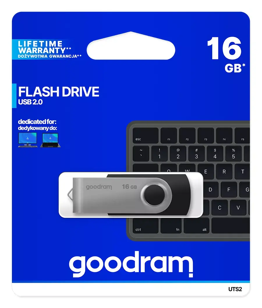GOODRAM UTS2 16 ГБ USB Type-A 2.0 флеш-накопитель Photo 5