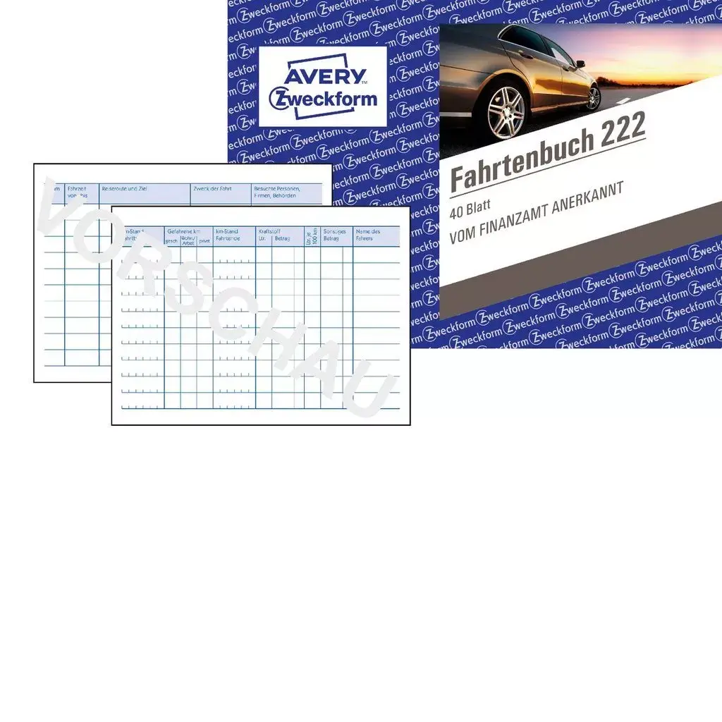 Бухгалтерская форма книга Avery 222 A6 Photo 2