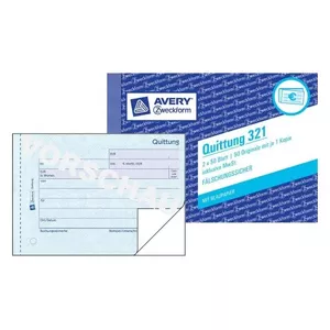 Ticket Avery 321 100 pcs
