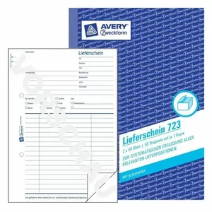 Административная книга AVERY 723 Белая