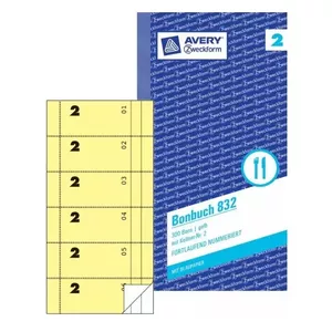 Ticket Avery 832 300 pc(s)