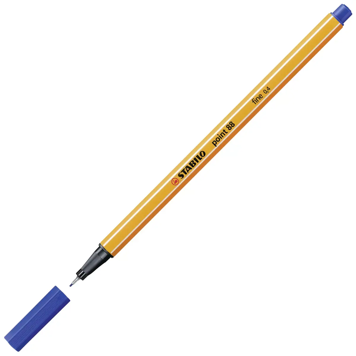 Fineliner Stabilo point 88 — синий, 1 шт. Photo 2