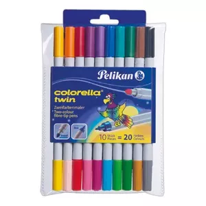 Flomālais marķieris Pelikan C304/10 Multicolour 10 gab.