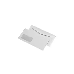 Aploksne MAILmedia 20233/0 C6/5 balta 114 x 229 mm ar lodziņu